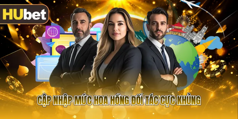 Cập nhập mức hoa hồng đối tác cực khủng